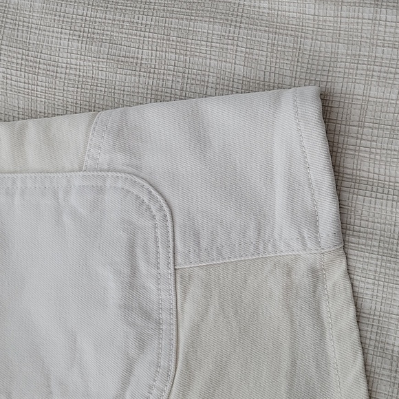 BLDWN cream/white high rise shorts NWT - Picture 5 of 12